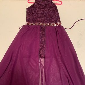 Speechless kids purple dress